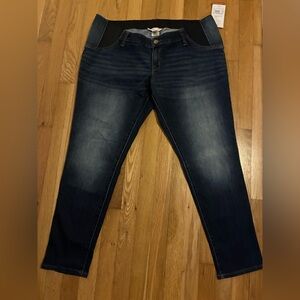 Isabel Maternity by Ingrid & Isabel Dark Blue Slim Maternity Jeans